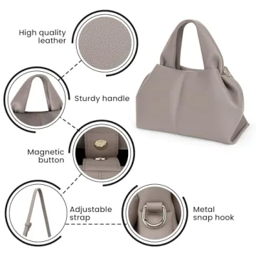 Stylish JQWYGB Mini Cloud Pouch Handbag for Every Occasion