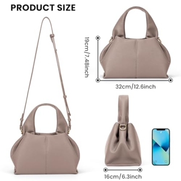 Stylish JQWYGB Mini Cloud Pouch Handbag for Every Occasion