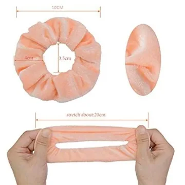 Chloven 45 Pcs Velvet Scrunchies - Vibrant Hair Accessories