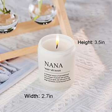 Funny Nana Gifts- Unique Mother’s Day Gift Idea for Grandma from Grandkids Grandchildren, Birthday Candle Gifts for Grandma Nana