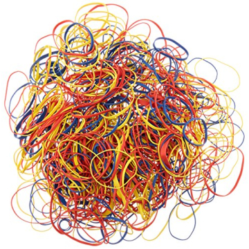 Amazon Basics Assorted Rubber Bands 0.5 lb Pack