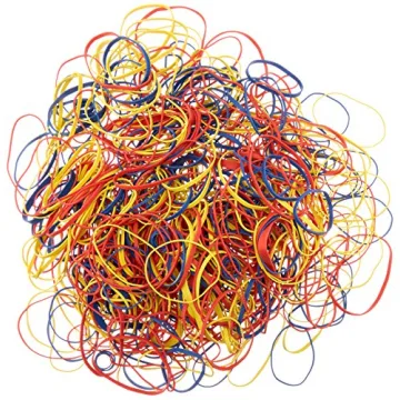 Amazon Basics Assorted Rubber Bands 0.5 lb Pack