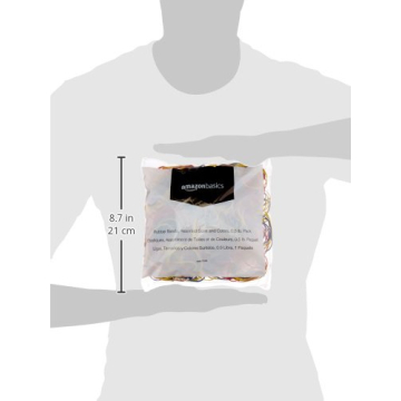 Amazon Basics Assorted Rubber Bands 0.5 lb Pack