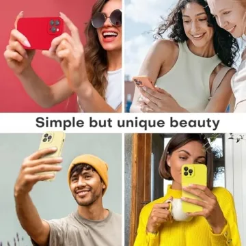 LOVE 3000 Designed for iPhone 14 Pro Max Case, Premium Silicone with Soft Anti-Scratch Microfiber Li...