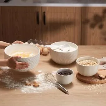 KooK Nesting Bowls Set - Versatile Kitchen Essentials