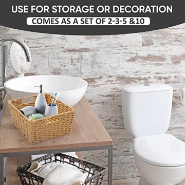 KOVOT Woven Baskets - Stylish Storage Solution