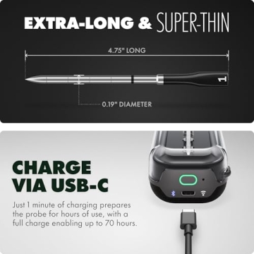 CHEF iQ Sense Smart Wireless Meat Thermometer