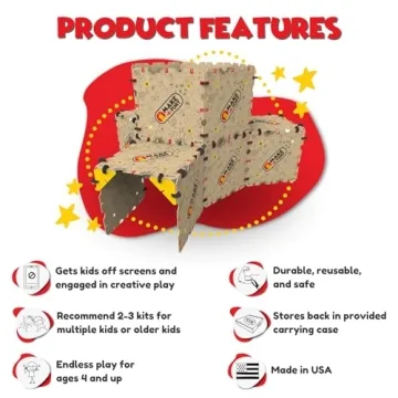 Make-A-Fort Explorer Kit for Endless Kid Creativity
