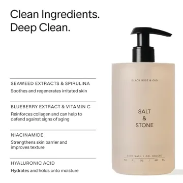 Salt & Stone Body Wash: Luxury Hydration for All