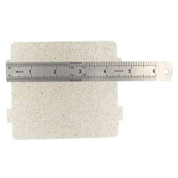 2 PCS Microwave Oven Parts Mica Slice Super Thick Heat Insulation Accessories,Waveguide Cover for Frigidaire 5304464061