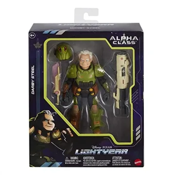 Mattel Lightyear Alpha Class Darby Steel Action Figure 7-Inch