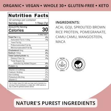 Philosophie Vegan Superfood Protein Powder | Nutrient Rich