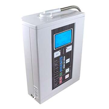Aqua Ionizer Deluxe 7.0 | Water Ionizer | Alkaline Water Filtration System | Produces pH 4.5-11.0 | ...