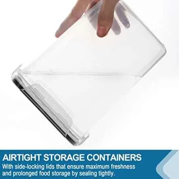 VERONES Airtight Food Storage Containers, 10 Pack