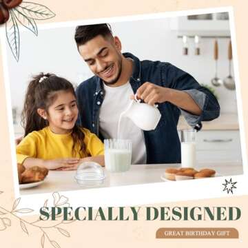 Layhit 2 Pcs Glass Tumbler with Bubble Lid and Straw Reusable Smoothie Cup 15 oz Iced Coffee Cup Bubble Tea Cups Cute Drinking Cup with Straw Glass Tumbler with Dome Lid and Straw for Home Office Bar