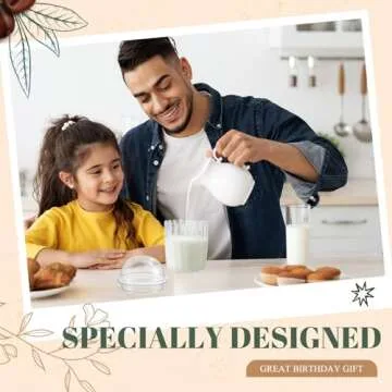 Adorable Layhit Glass Tumblers with Lids and Straws