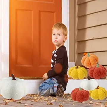 Custolon Pumpkin Pillow for Fall Holidays Decor