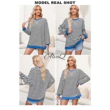 AlvaQ Oversized Sweatshirt for Women - Fall Fashion 2024
