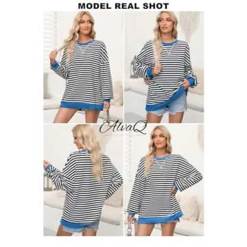 AlvaQ Oversized Sweatshirt for Women - Fall Fashion 2024