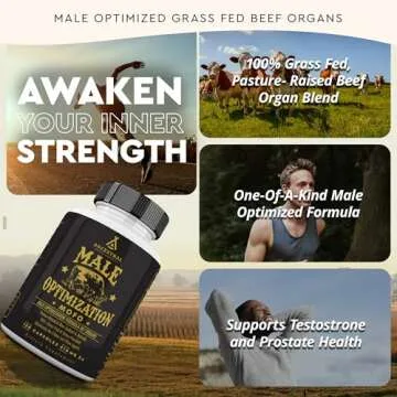 Ancestral Supplements Mofo, Supplements for Men, Support for Test and Energy Levels and Overall Men'...