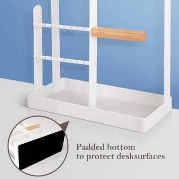 ProCase Necklace Organizer with Ring Tray - 4-Tier Design