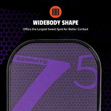 ONIX Graphite Z5 Graphite Carbon Fiber Pickleball Paddles with Cushion Comfort Pickleball Paddle Grip - USA Pickleball Approved, Grip Size 4 1/4 inches