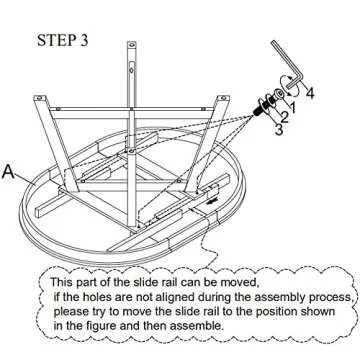 P PURLOVE Round Extendable Dining Table for Elegance