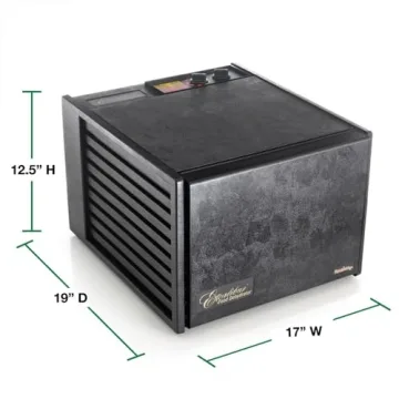 Excalibur 9-Tray Food Dehydrator with Timer and Temperature Control