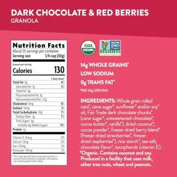 Love Crunch Organic Dark Chocolate Granola, 26.4 oz