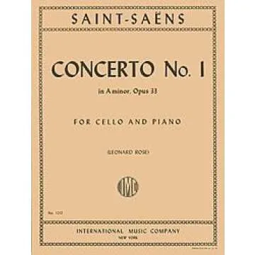 Concerto No. 1 in a Minor, Opus 33: A Masterpiece for Cello Enthusiasts