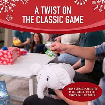 Squirrel Products White Elephant Party Kit Swappy The Christmas Party Game The Most Fun You Can Have Exchanging Useless Gifts for The Holidays