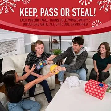 Squirrel Products White Elephant Party Kit Swappy The Christmas Party Game The Most Fun You Can Have Exchanging Useless Gifts for The Holidays