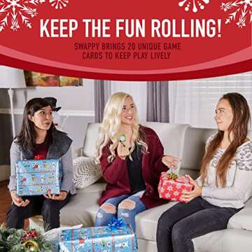 Squirrel Products White Elephant Party Kit Swappy The Christmas Party Game The Most Fun You Can Have Exchanging Useless Gifts for The Holidays