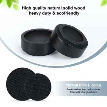 Stahala Bed Risers - Elevate & Organize with Style