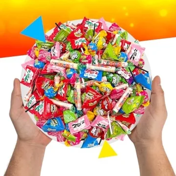 Party Sour Candy Assortment - 130 Pieces of Fun