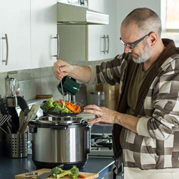 Kitchen Deluxe Steamer Basket for Instant Pot 5-8 Qt