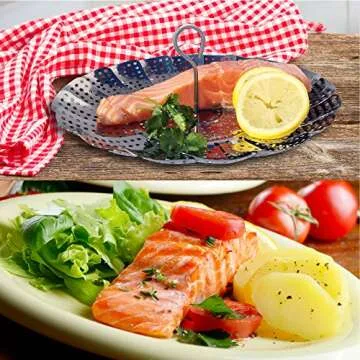 Kitchen Deluxe Steamer Basket for Instant Pot 5-8 Qt