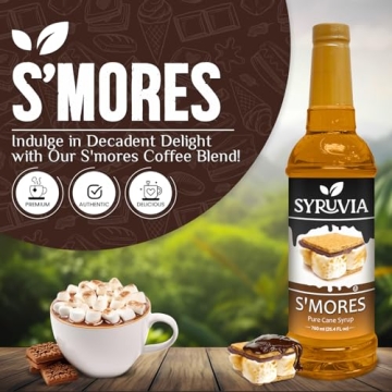 S’mores Syrup for Coffee - 25.4 fl oz Flavoring