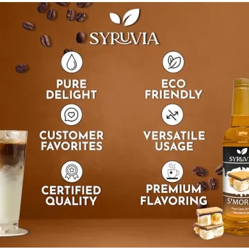 S’mores Syrup for Coffee - 25.4 fl oz Flavoring