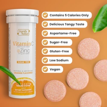 Vitamin C 1000mg Effervescent Tablets - Immune Support