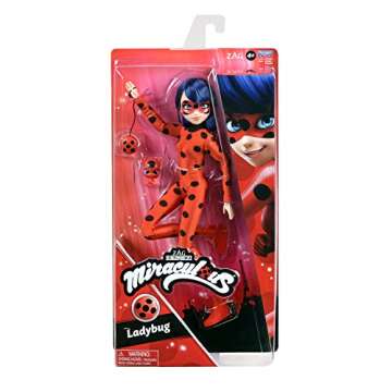 Miraculous Ladybug Doll - Stunning Poseable Action Figure for Kids