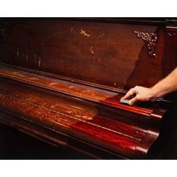 HOWARD - Restor-A-Finish: Restore Your Dark Walnut Wood Finishes Repair Scratches, Eliminate Stains, White Heat or Water Rings and More. Safe on Furniture, Trim, and All Finished Wood. Size: 8 Fl oz