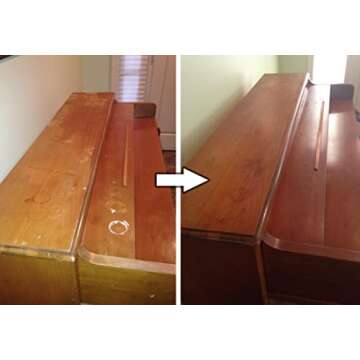 HOWARD - Restor-A-Finish: Restore Your Dark Walnut Wood Finishes Repair Scratches, Eliminate Stains, White Heat or Water Rings and More. Safe on Furniture, Trim, and All Finished Wood. Size: 8 Fl oz