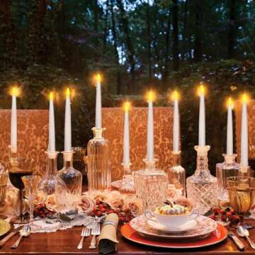 Magical Christmas Floating Candles with Wand Remote