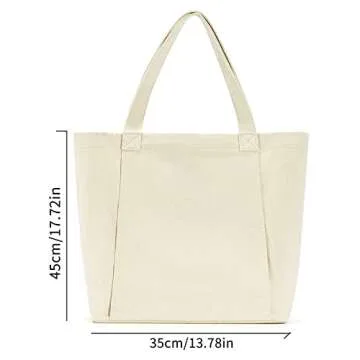 Xrkuu Yoga Bag with Yoga Mat Carrier, Pilates Tote Bag and Yoga Block for Women, Canvas Shoulder Bag...