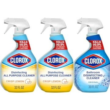 Clorox Disinfecting All-Purpose & Bathroom Cleaner 3-Pack