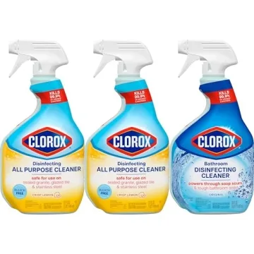 Clorox Disinfecting All-Purpose & Bathroom Cleaner 3-Pack