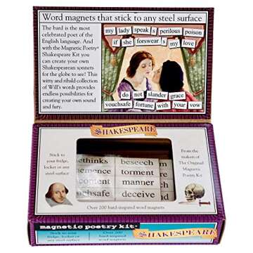 Magnetic Poetry Kit: Shakespeare
