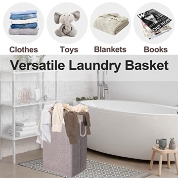 Stylish ELONG HOME Laundry Baskets - Durable & Versatile 2 Pack