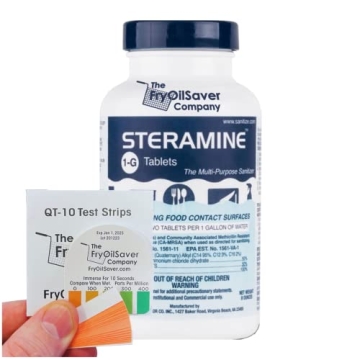 Steramine Sanitizing Tablets for Effortless Hygiene in Kitchen & Commercial Use